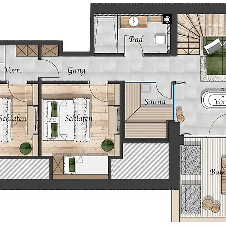 Dağ evi Fuerthermoar Hideaways Kaprun